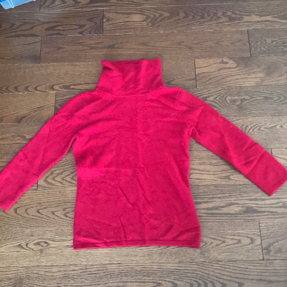 Super soft and warm Cashmere turtleneck.